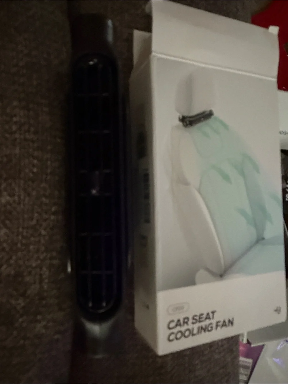 Car Seat Cooling Fan CF03 – Portable Automotive Air Circulation
